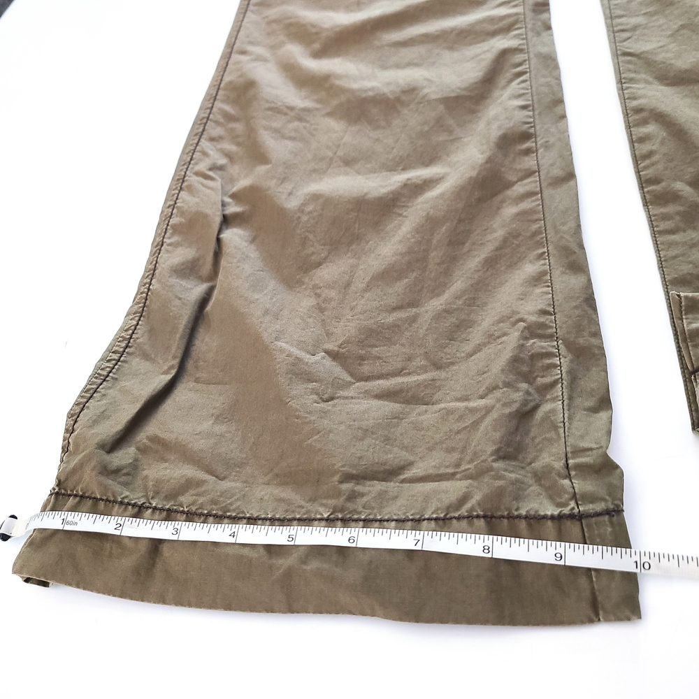 Y2K Ralph Lauren Olive Green Floral Cargo Pants - Picture 8 of 9